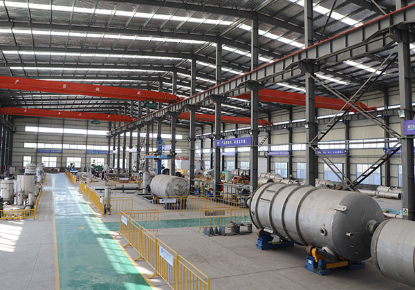 MVR蒸發(fā)器生產車間